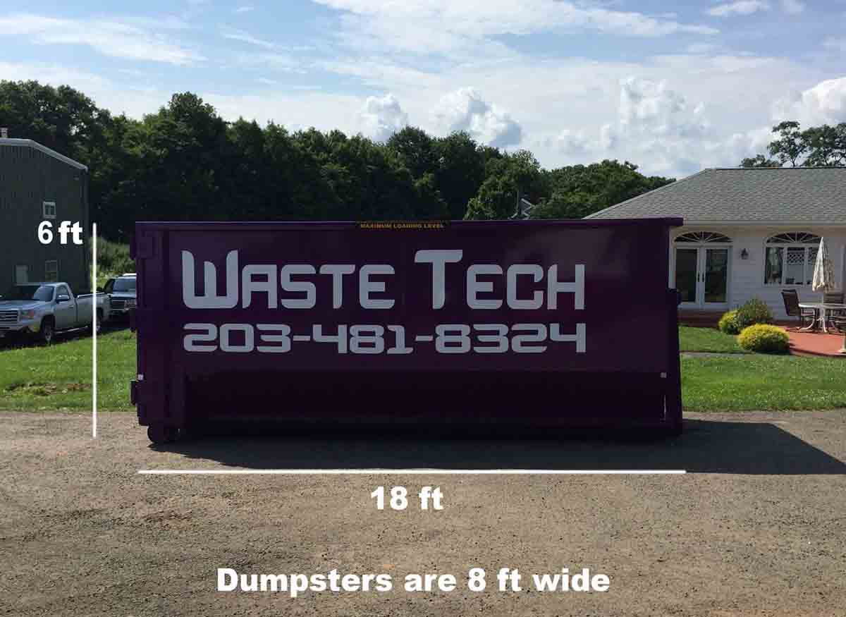 Waste Tech - 30 yard dumpster